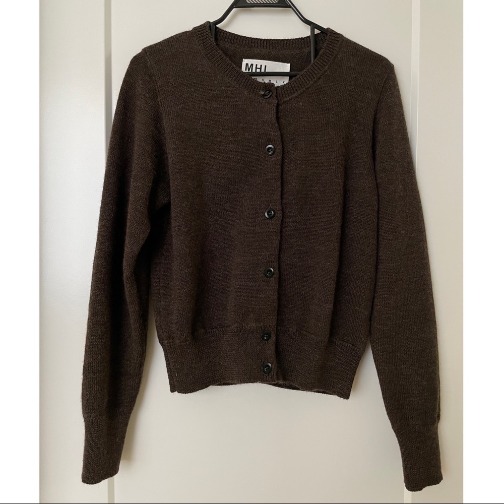 MHL by Margaret Howell wool cardigan